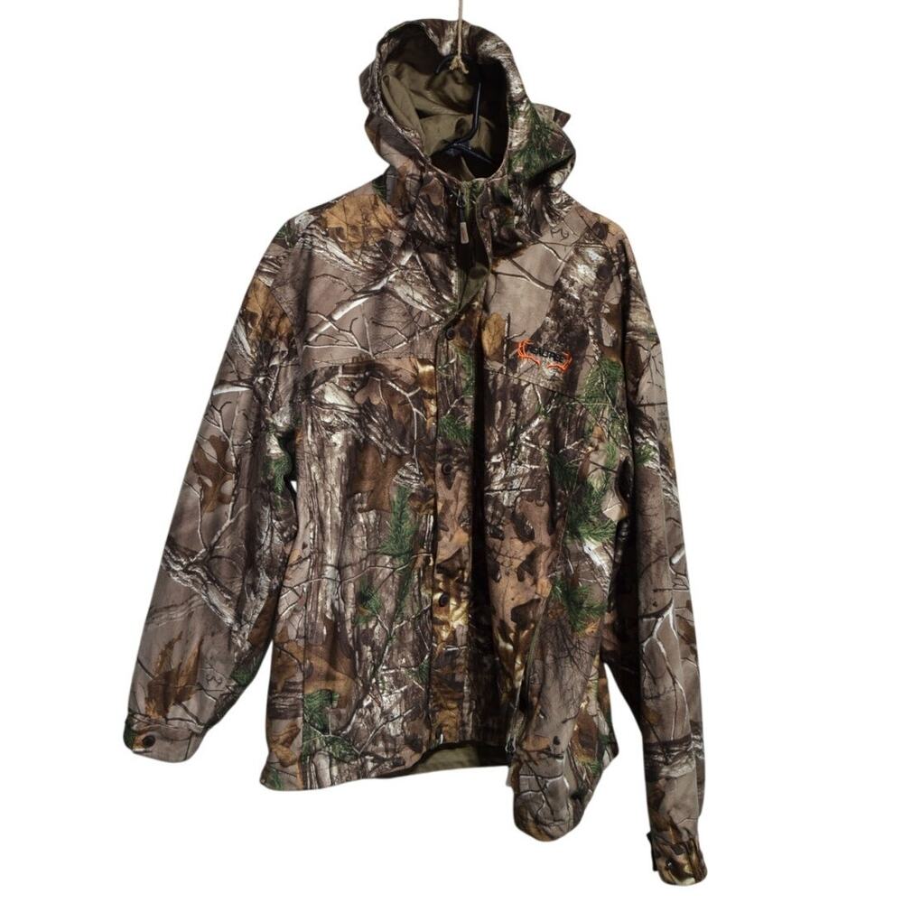 Realtree Xtra Camo Scent Control Hunting Jacket Size XL